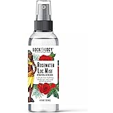Rose Water for Locs; Rosewater for Hair Spray, Natural Hair and Loc Refresher Moisturizer; Products for Locs