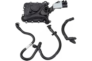 Areyourshop Oil Separator PCV Valve Vent Trim & Hose Tube for Audi 2008-2015 A4 B8 (8K2) S4 quattro, 2011-2017 A5 (8T3) S5 qu