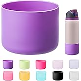 Bluwing Silicone Boot for Owala 24/32/40oz Water Bottles, Anti-Slip Protective Sleeve Bottom for Owala FreeSip/Twist/Flip Stainless Steel Water Bottle, BPA Free
