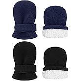 Sarfel Baby Mittens Toddler Gloves Kids Winter Gloves Baby Girl Boy Winter Mittens Infant Mittens 2 Pair Pack