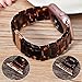 V-MORO Resin Strap Compatible with Apple Watch Bands 42mm 44mm Series 5/4/3/2/ Women Men with Stainless Steel Buckle, Apple Watch Replacement Wristband Bracelet (Tortoise-Tone, 42mm)
