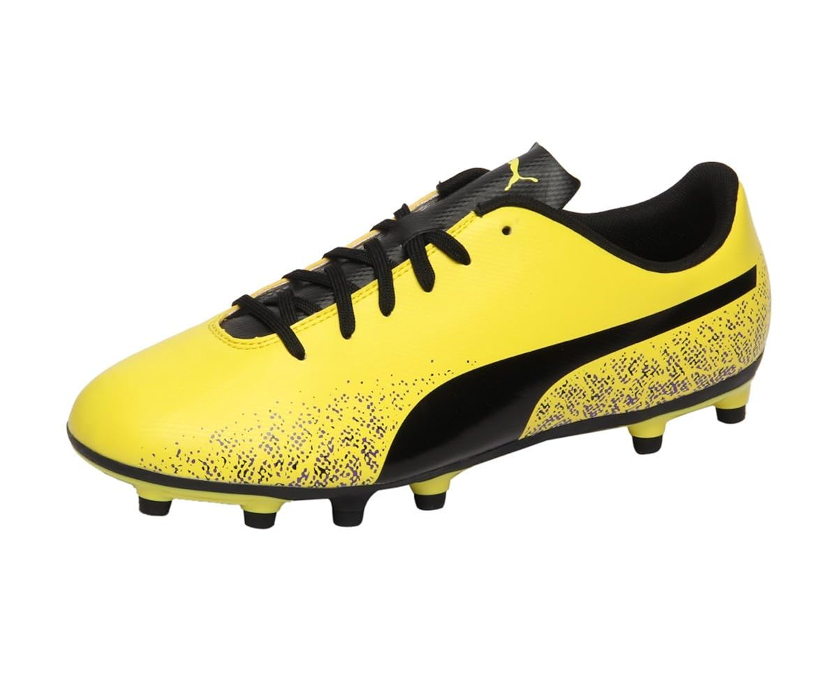 puma yellow football boots