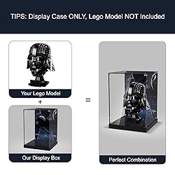 Acrylic Display Case for Lego 75304 Star Wars Darth
