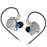 KZ ZSN PRO in-Ear Headphones HiFi Noise-isolating in Ear Monitor Yinyoo Bass High Fidelity Earbuds Earphones with 1DD 1BA Hyb