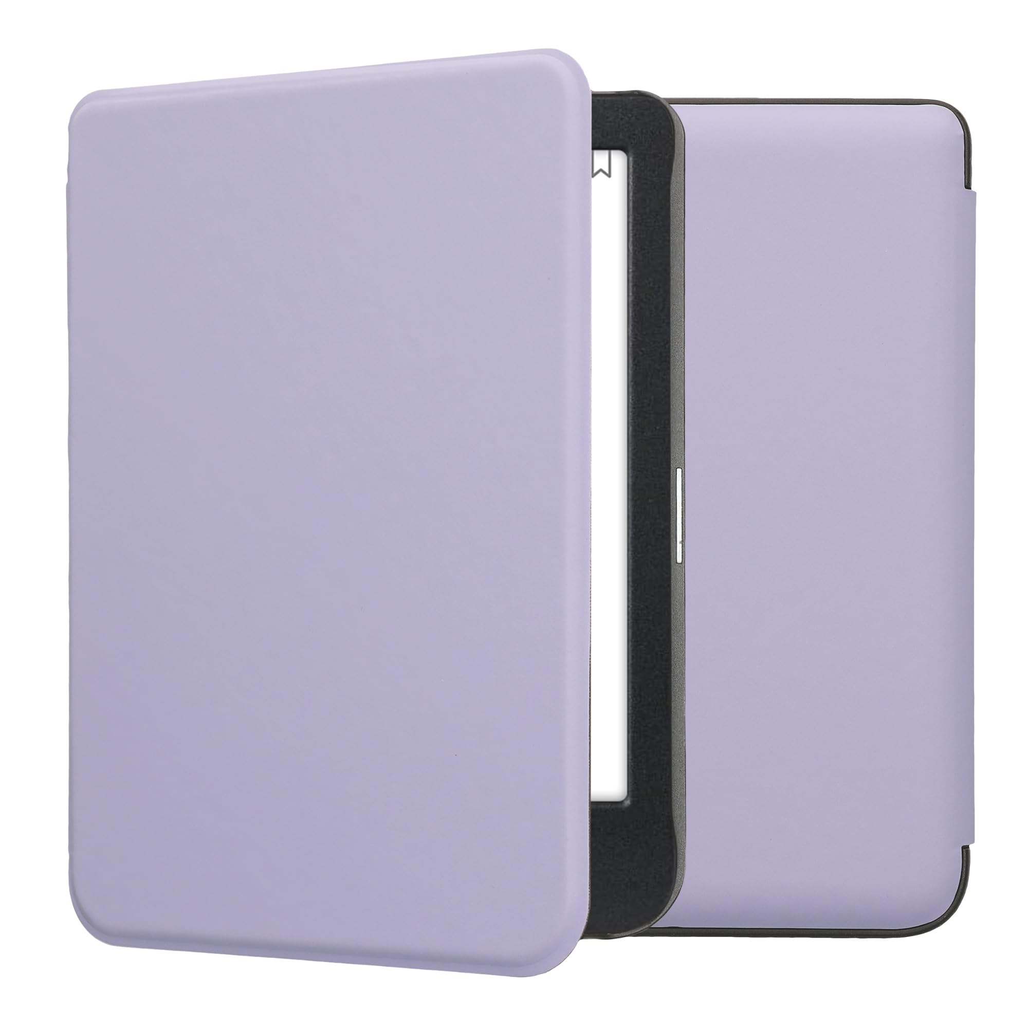 kwmobile Case Compatible with Kobo Clara BW/Colour Case - Cover for eReader with Magnetic Closure - Lavender