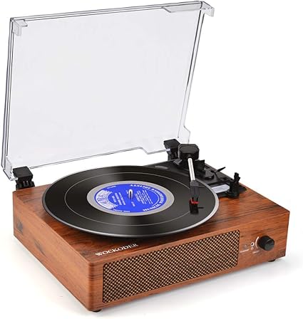 wockoder briefcase turntable