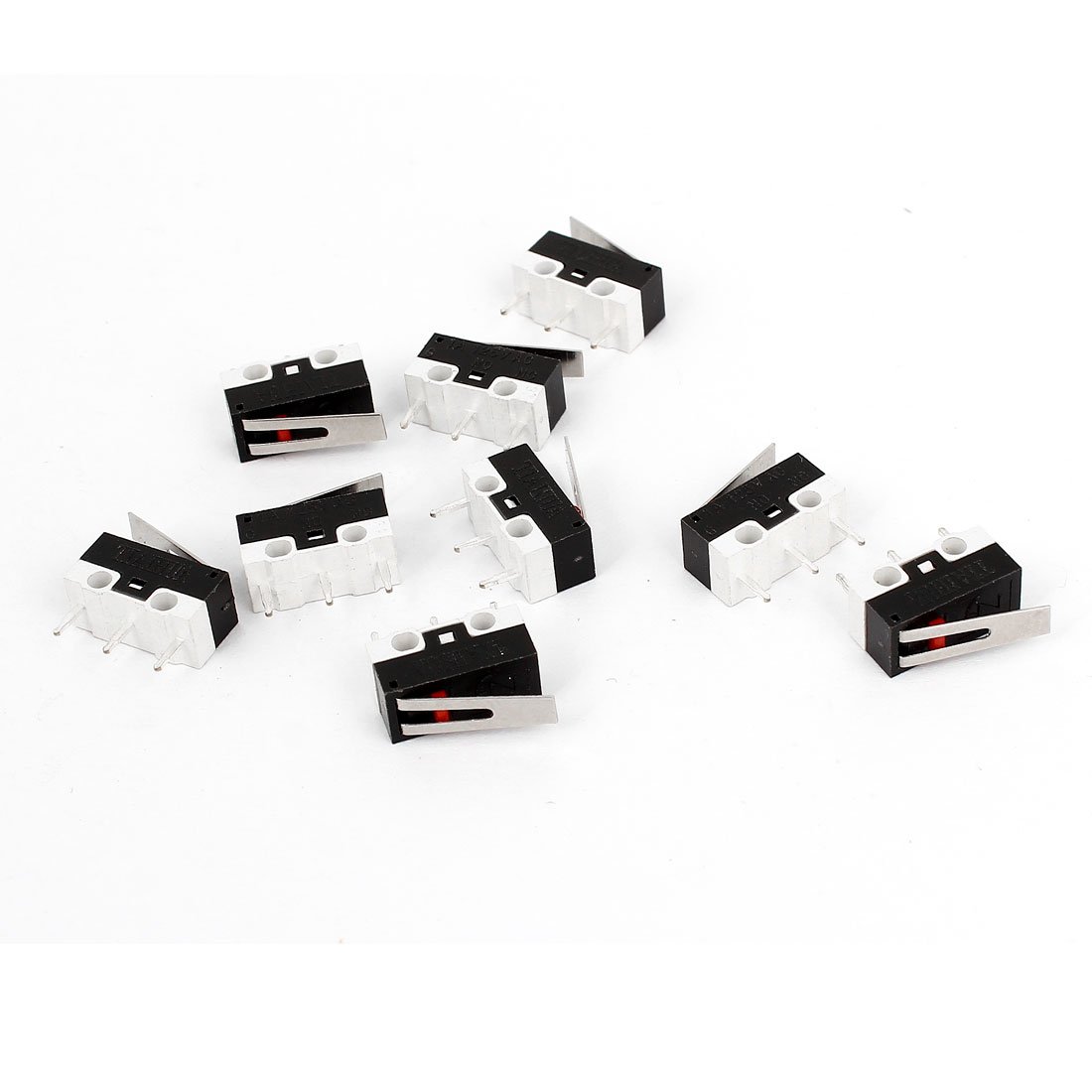 Sourcingmap 3 Pin Spdt 1No 1NC Lever Arm Tact Limit Micro Switch, AC 125V, 1 Amp