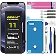 BEBAT Replacement for iPhone 11 Battery, 5000mAh High Capacity Li-ion Polymer Replacement Battery for Model A2111, A2223,A2221 with Professional Repair Tool Kits