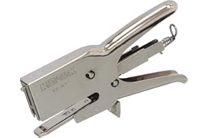 Klinch-Pak KP-R31 Heavy Duty Manual Plier Stapler - Blunt, Sword and Bag Sealer anvils Included. for Staples STCR5019, STH5019, JK694, Rapid 73. 1/4" - 1/2" SIM HD31 10540310