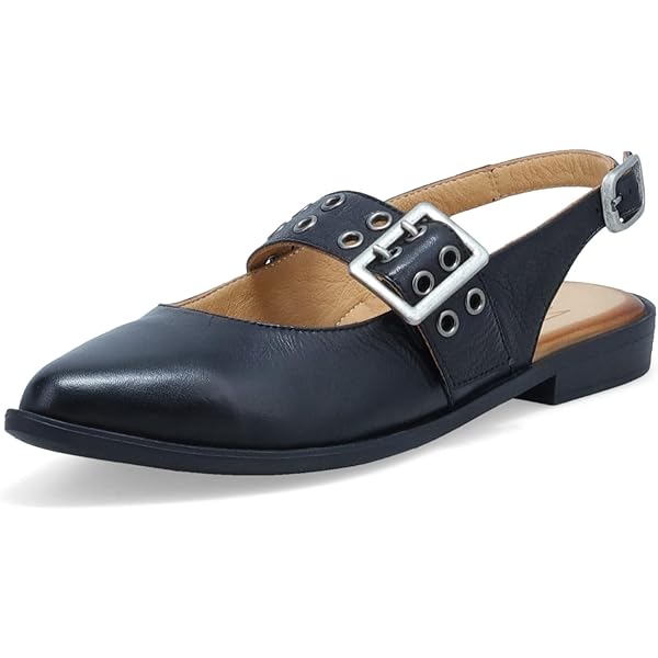 Amazon.com | Miz Mooz Women's Geena Flats Black 6.5-7 Medium | Flats