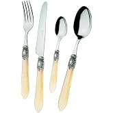 BUGATTI - Oxford Antique 24 Piece Flatware Set, Serves 6 persons