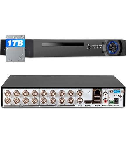 Amazon.com : 16 Channel Security Recorder DVR,5MP 16CH