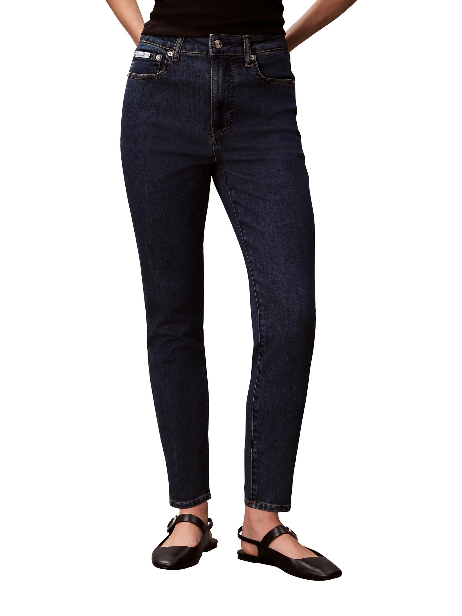 Calvin Klein Women’s High Rise Skinny Fit Jeans