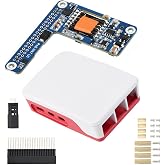 KLAYERS POE HAT Acce A J,Compatible with RPI 5 / CM5, Stable Performance,5A Output, Isolated Switched-Mode Power Supply,with RPi 5 Case (with Cooling Fan)