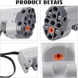 HOTUT 25 PCS Power Functions Motor Battery Box Remote Receiver Set 1L 2M Servo view 4