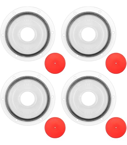 3-1/2 Inch Hubcap Window Semi Truck Hubcap Window Kit (Replaces Stemco ...