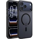 Belkin for iPhone 17 Pro Max Case, Grip, MagSafe Compatible w/Anti-Scratch & Anti-Yellowing Coating, Touch Sensitive Camera Control - Military Grade, Anti-Slip, Magnetic, Shockproof, Protective