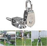 IMAGINE 2Pcs Stainless Steel Single Pulley Block M15 M20 M25 304 35kg view 6