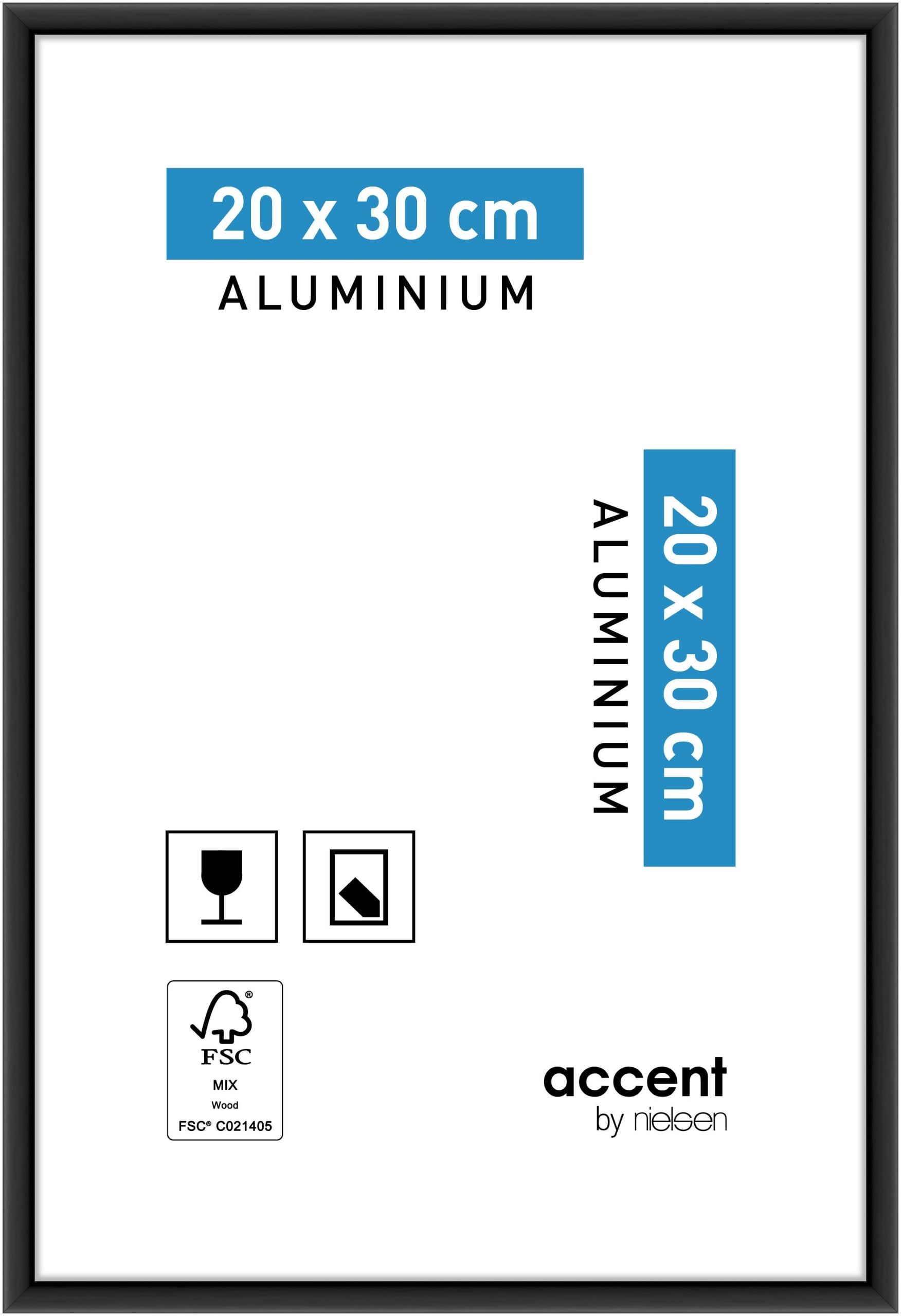 accent by nielsen aluminum picture frame Accent, 20x30 cm, Frosted Black