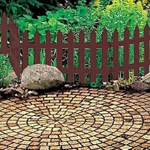 Zanvic Classic Minivalla separación para jardín Garden, Medida 35 ...