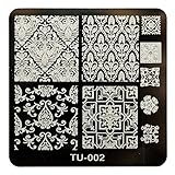 Willtoo 2016 Hot Sell Pattern DIY Nail Art Image Stamp Stamping Plates Manicure Template 02