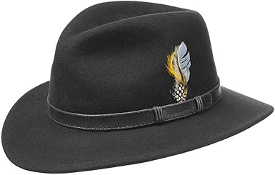 stetson hat with ear flaps