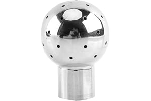 Rotary Spray Ball NPT Female CIP Tank Cleaning Ball 360° Spray Pattern, Stainless Steel 304(#1)