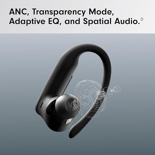 BEATS POWERBEATS PRO 2 WIRELESS BLUETOOTH EARBUDS – NOISE CANCELLING, HEART RATE MONITOR, IPX4, UP TO 45H BATTERY & CHARGING CASE, WORKS WITH APPLE & ANDROID – JET BLACK