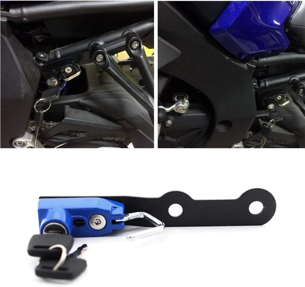 GUAIMI Motorcycle AntiTheft Helmet Lock for Yamaha MT10