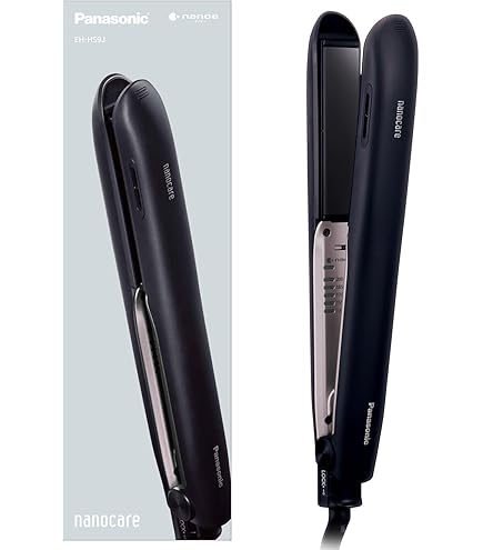 箱あり　Panasonic EH-HS9J-W WHITE Amazon.com: Panasonic EH-HS9J Straight Iron Nano Care AC100-240V
