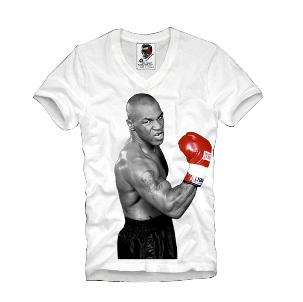S T Shirt Iron Mike Tyson Evander Holyfield Boxing S M L | Stellanovelty