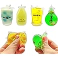 Bubble Tea Squeeze Toy, Milk Tea Cup Fidget Pinch Toys, Drinks Anxiety Relief Sensory Fidget Toy for Kids Boys Girls Random Style 2"