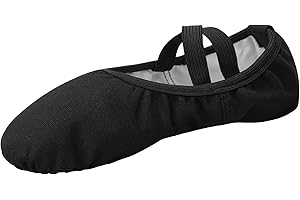 Stelle Ballet Shoes for Women Girls Canvas Ballet Slipper Dance Shoes Yoga Shoes