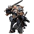 HiPlay JoyToy Warhammer The Horus Heresy Collectible Figure: Space Wolves Leman Russ Primarch of The VIth Legion, 1:18 Scale Action Figures JT6137