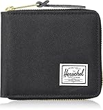 Herschel Supply Co. Men's Walt RFID Blocking Full Zip Wallet, Black