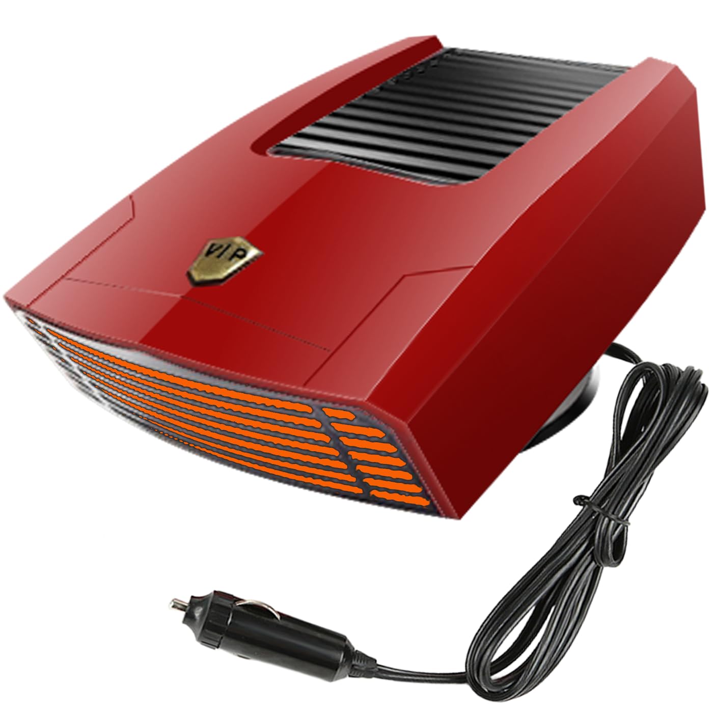 Photo 1 of 12Volt 150W Car Heaters for Vehicle, Car Heater That Plugs Into Cigarette Lighter, Windshield Defroster Defogger, Quick Heating, Compatible with All 12V Vehicles including Cars, Trucks, RVs, and Boats