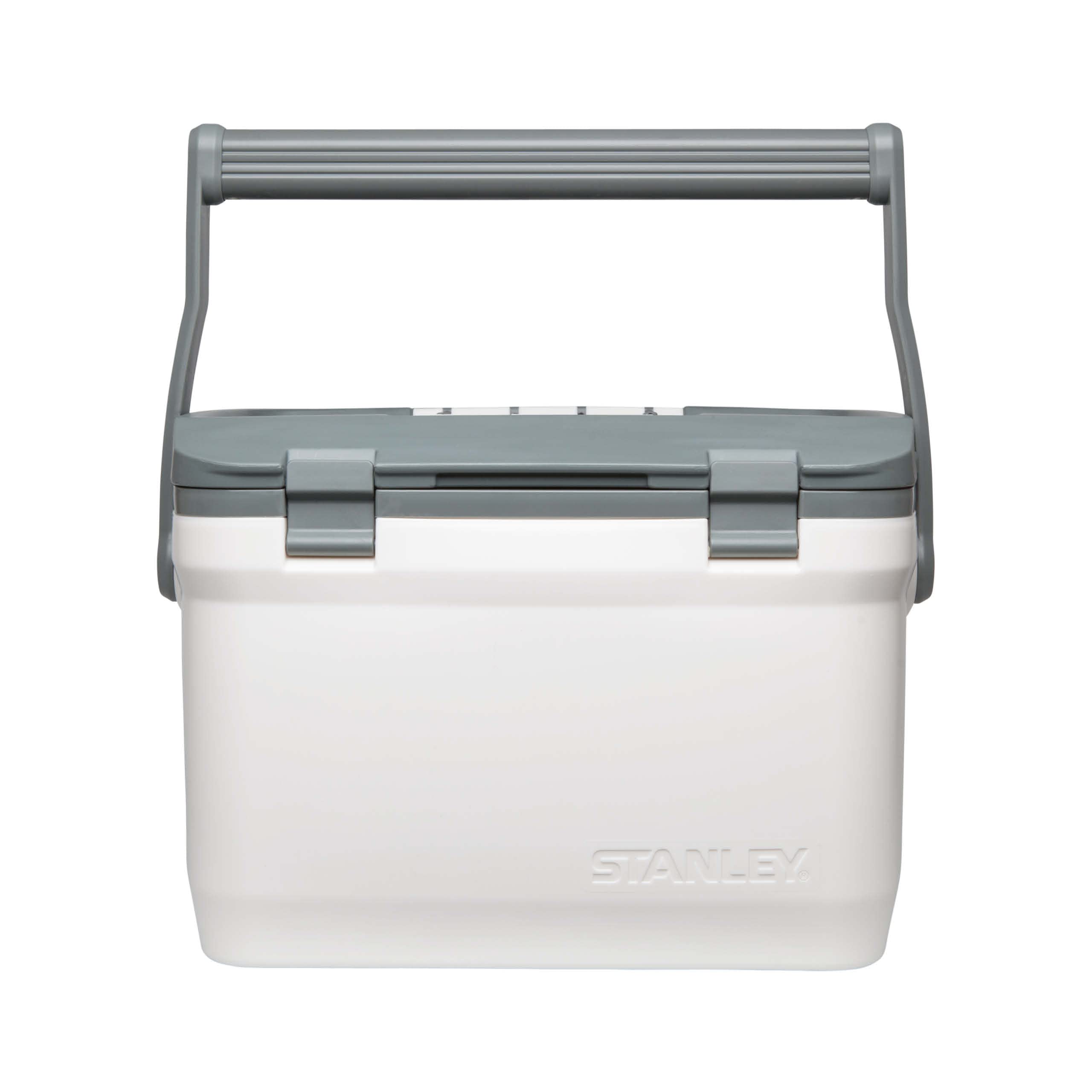 Stanley Adventure Outdoor Cooler 15.1L - Camping Kühlbox - BPA-Frei - Deckel fungiert auch als Sitz - Robuste Isolierbox ohne Strom - Auslaufsicher - Polar Weiß 4