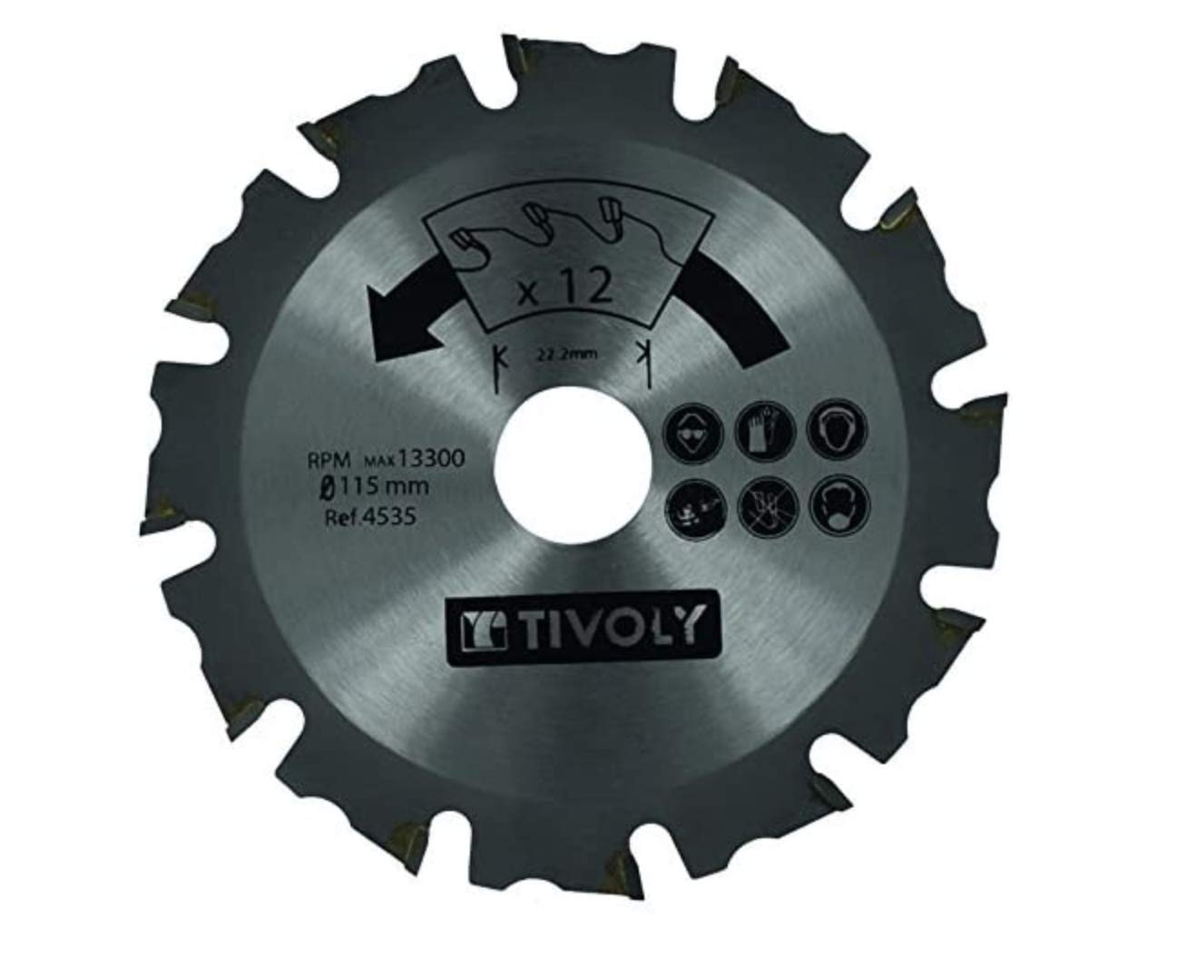 tivoly XT50512004535 Blade Circular Saw Blade Angle Grinder 115 mm