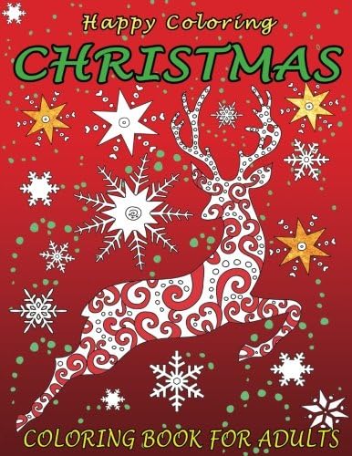 Christmas Coloring Book for Adults Paperback – 25 Nov. 2015