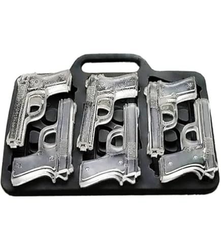 Amazon.com: AK-47 Gun Ice Cube Tray - Funny Firearms Dad Military