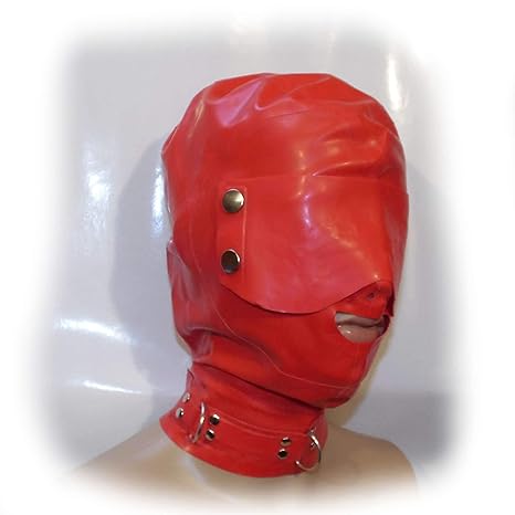 Latex Mask Eyes Gags Size:M