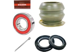 BIGLKNM Steering Bushing & Bearing Seal Kit Fit for Hon-da ATV FourTrax 300 TRX300 TRX300FW TRX350FE TRX350FM 2x4 TRX300FW TRX350FE TRX350FM TRX400FA TRX400FGA TRX400FW TRX400FW TRX450FE TRX450FM 4x4