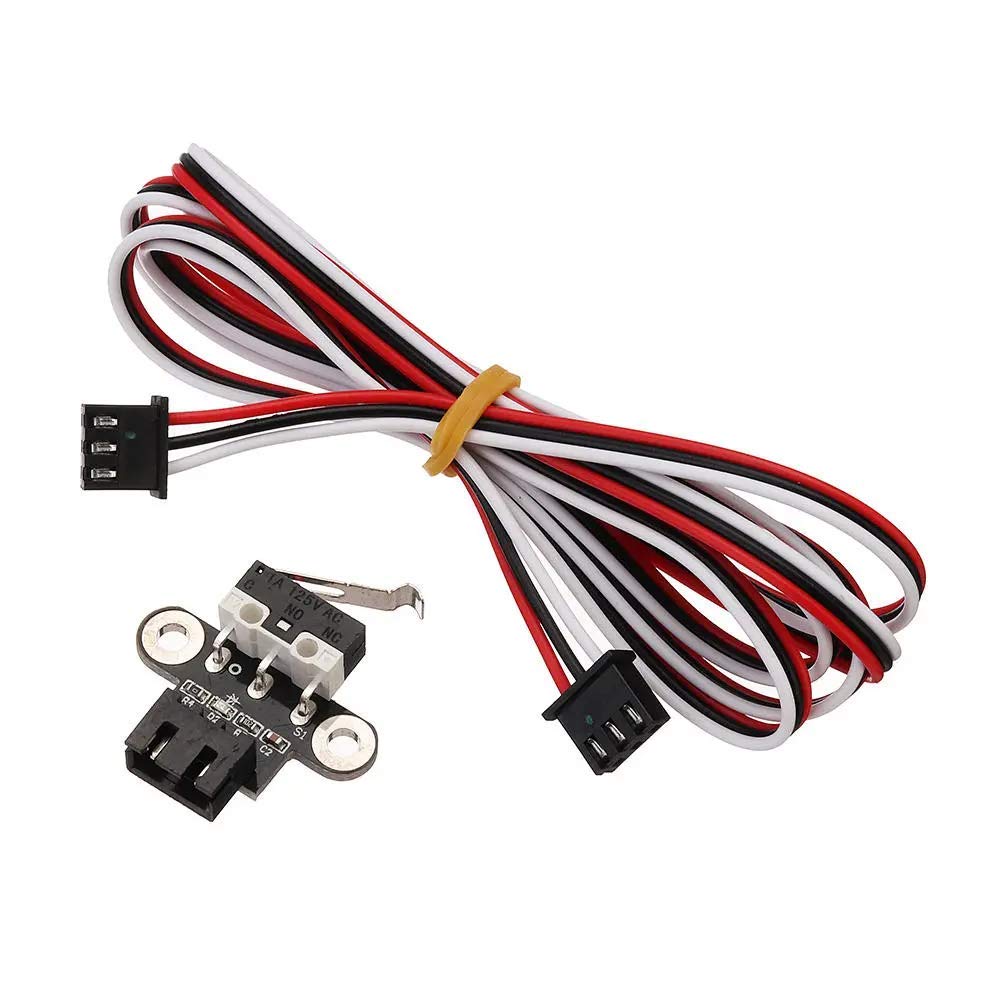 DollaTek 5Pcs Horizontal Type Mechanical Endstop Switch with 1m Cable for 3D Printer Reprap Ramps1.4