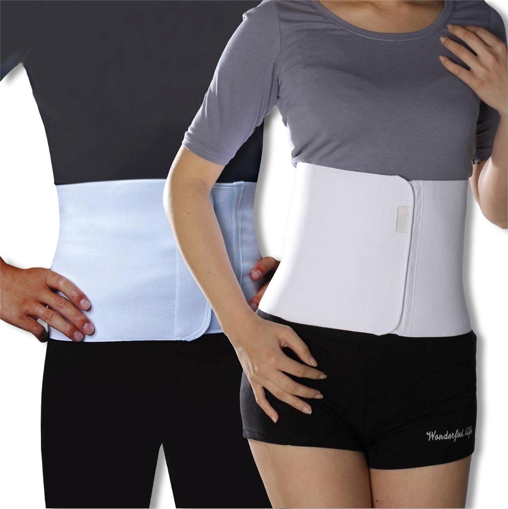 Unisex Abdominal Support Belt Stomach Waist Back Binder For Toning