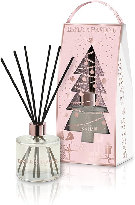 Baylis & Harding Jojoba, Silk and Almond Oil Festive Fragranced Reed