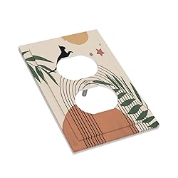 Funny Black Cat Single Duplex Light Switch Cover
