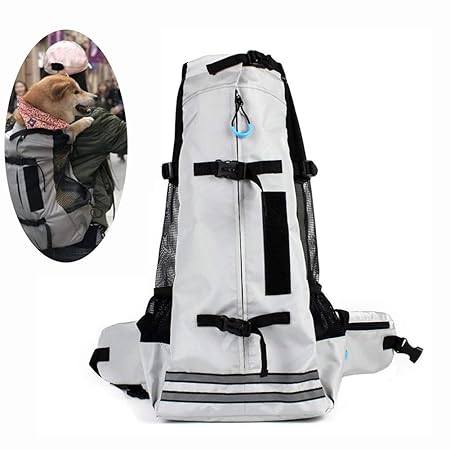 WENDYRAY Große Reise Hund Rucksack für mittlere Hunde bequem verstellbare Reise Haustier Tragetasche für Wandern/Camping/Auße