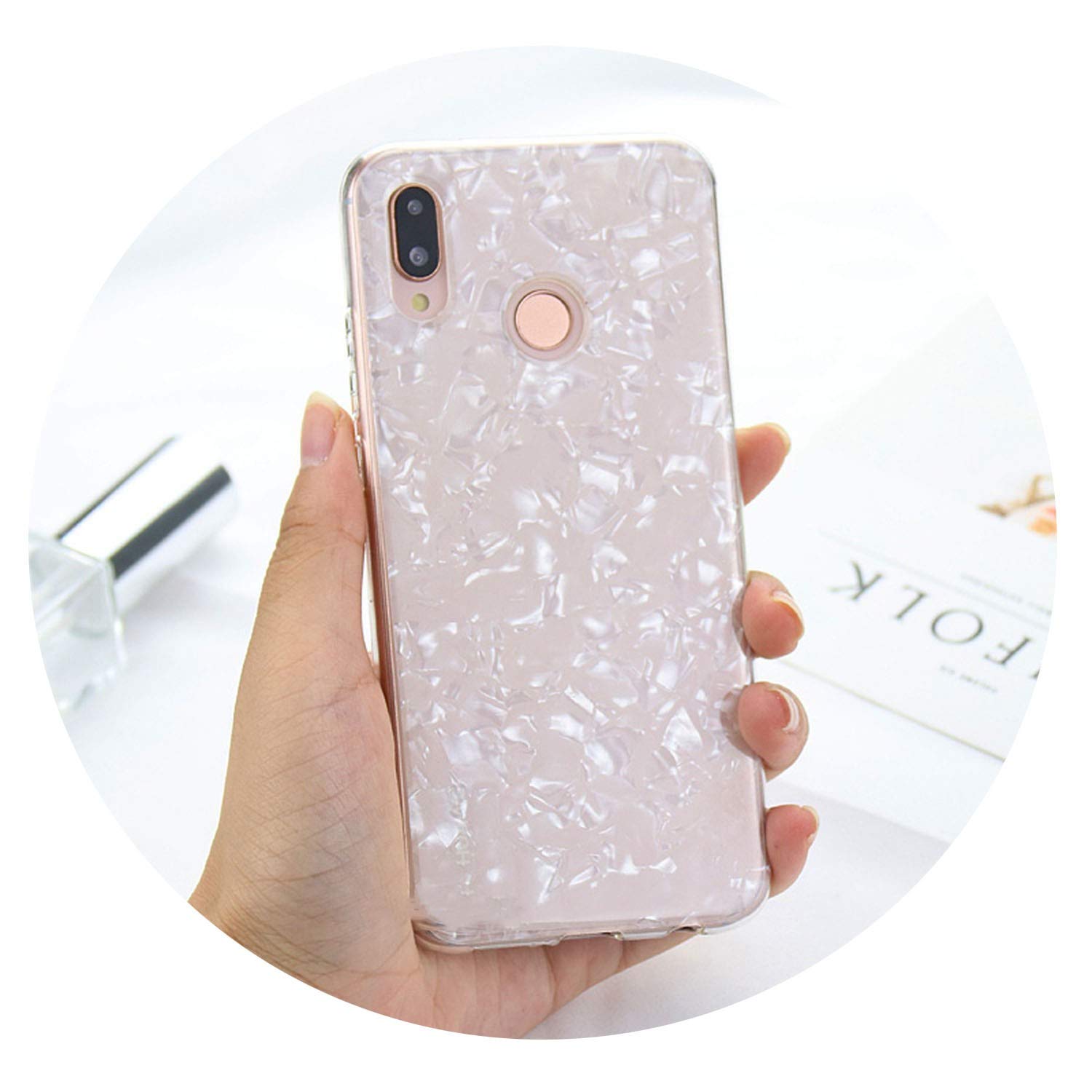 Amazon Com Luxury Conch Shell Phone Case For On Honor 10 9 Lite 8x 6c 7c 7a Pro Case For Huawei P10 P20 Lite Mate 10 Pro P Smart Plus Cover 3 2018 Cell Phones