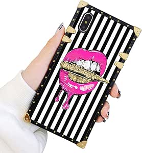 Square Case Compatible Iphone Xs Max Pink Lips In Bullet Luxury Elegant Soft Tpu Full Body Shockproof Protective Case Metal Decoration Corner Back Cover Iphone Xs Max Case 6 5 Inch Cell Phones Accessories Amazon Com Square Case Compatible Iphone Xs Max Pink Lips In Bullet Luxury Elegant Soft Tpu Full Body Shockproof Protective Case Metal Decoration Corner Back Cover Iphone Xs Max Case 6 5 Inch Cell Phones Accessories Amazon Com