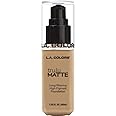 L.A. COLORS Truly Matte Foundation, Soft Beige CLM354